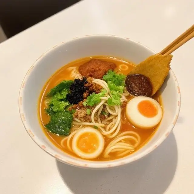 User submitted photo of a ramen bowl