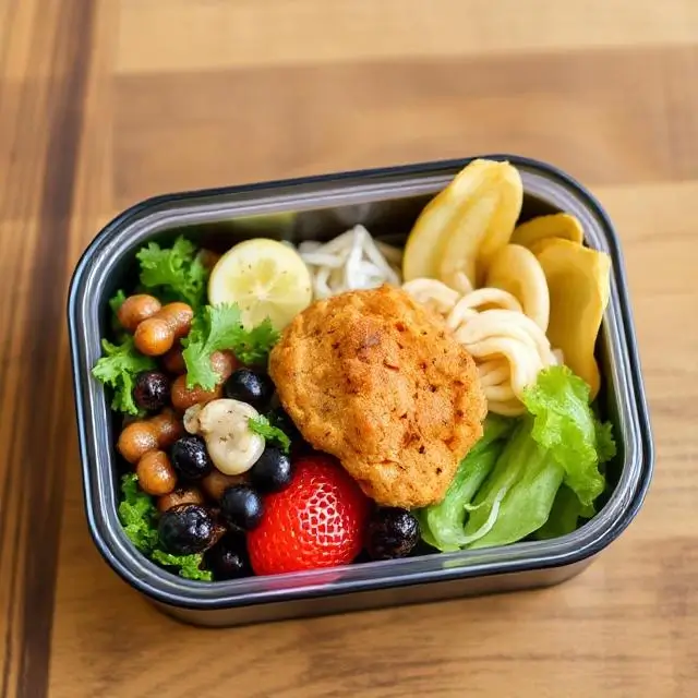 User submitted photo of a bento box lunch