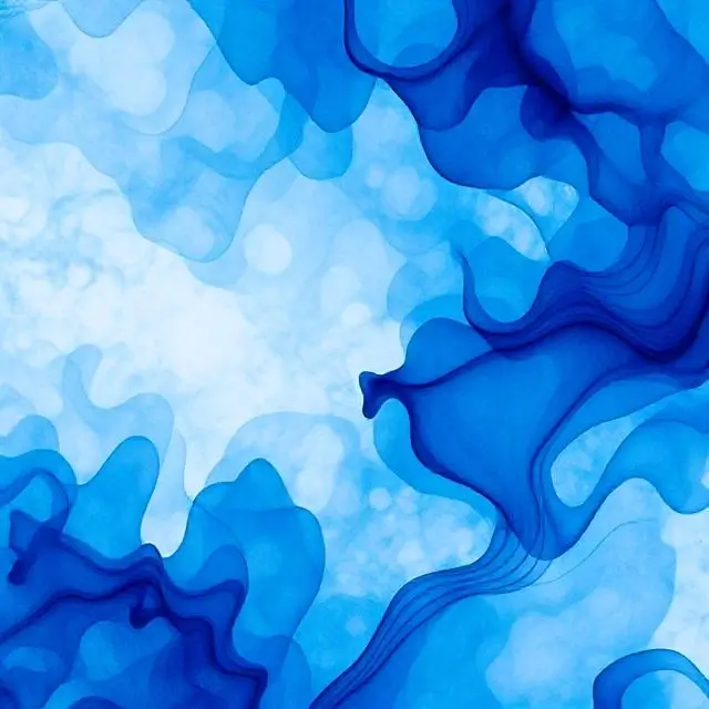 Abstract blue pattern